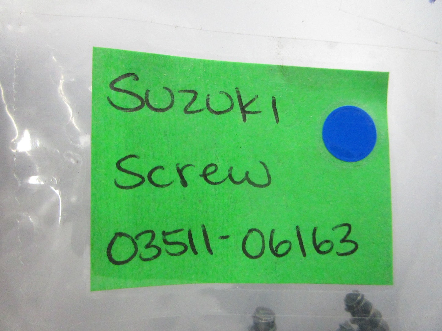NEW OEM (LOT OF 10) 03511-06163 Suzuki Screw 0810