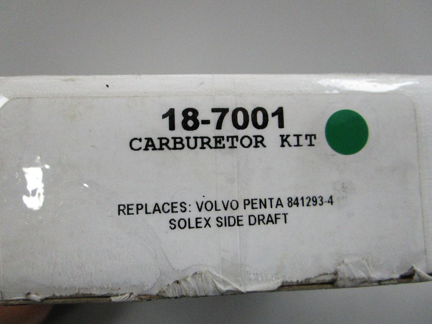 NEW 18-7001 Replaces: Volvo 841293-4 Sierra Carburetor Kit 0810