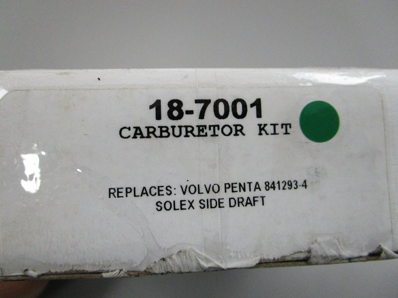 NEW 18-7001 Replaces: Volvo 841293-4 Sierra Carburetor Kit 0810