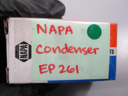 NEW EP261 NAPA Condenser 0810