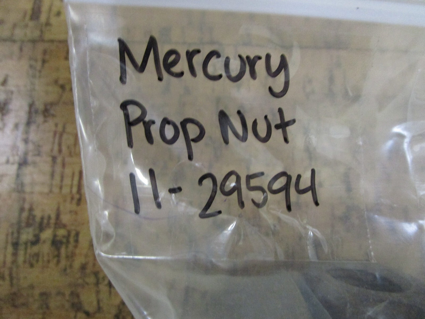 *NEW OEM* (LOT OF 2) 0750 Mercury Quicksilver PROP NUT 11-29594
