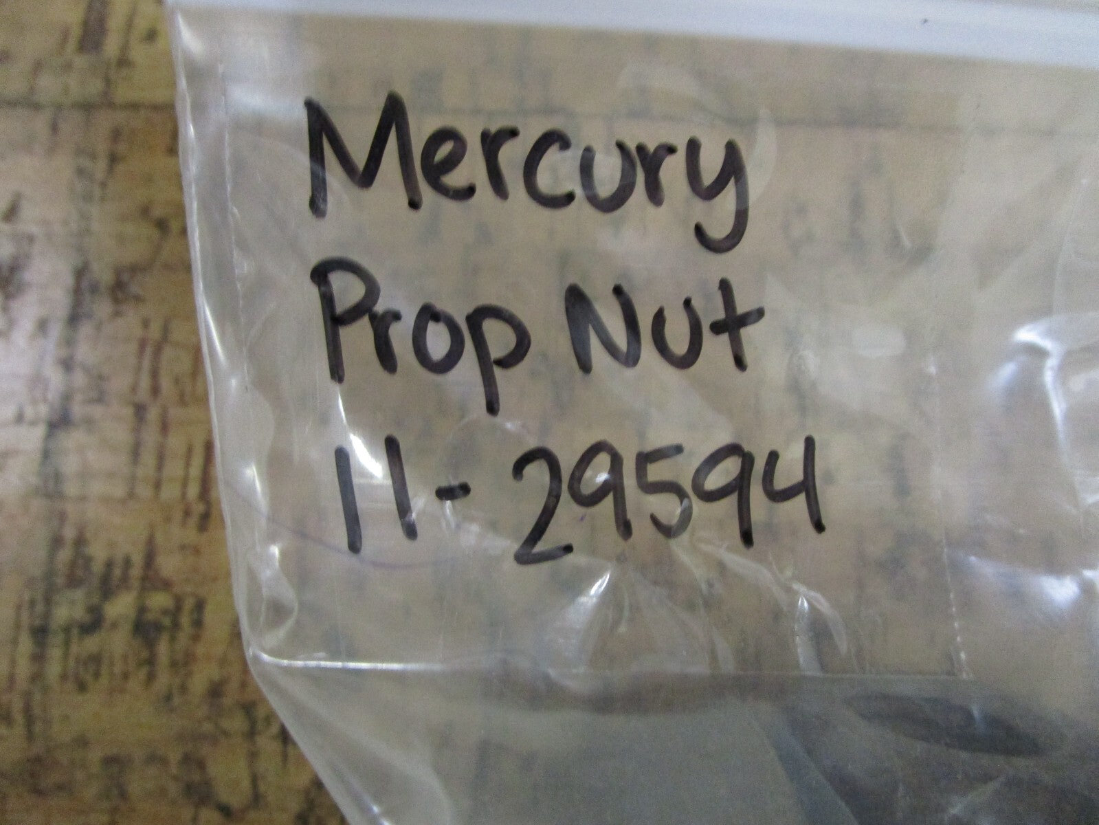 *NEW OEM* (LOT OF 2) 0750 Mercury Quicksilver PROP NUT 11-29594