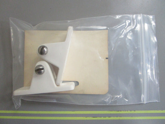 *NEW* 0810 Sea-Dog White Nylon Angled Large Deck Hinge 273231-1