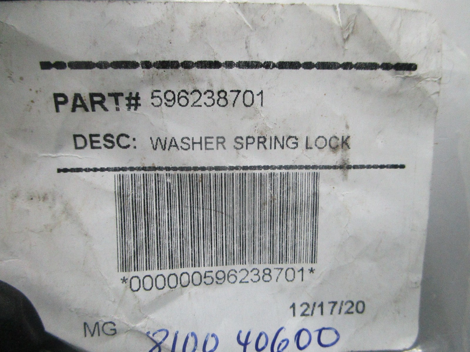 NEW OEM Husqvarna 596238701 Spring Lock Washer 0810