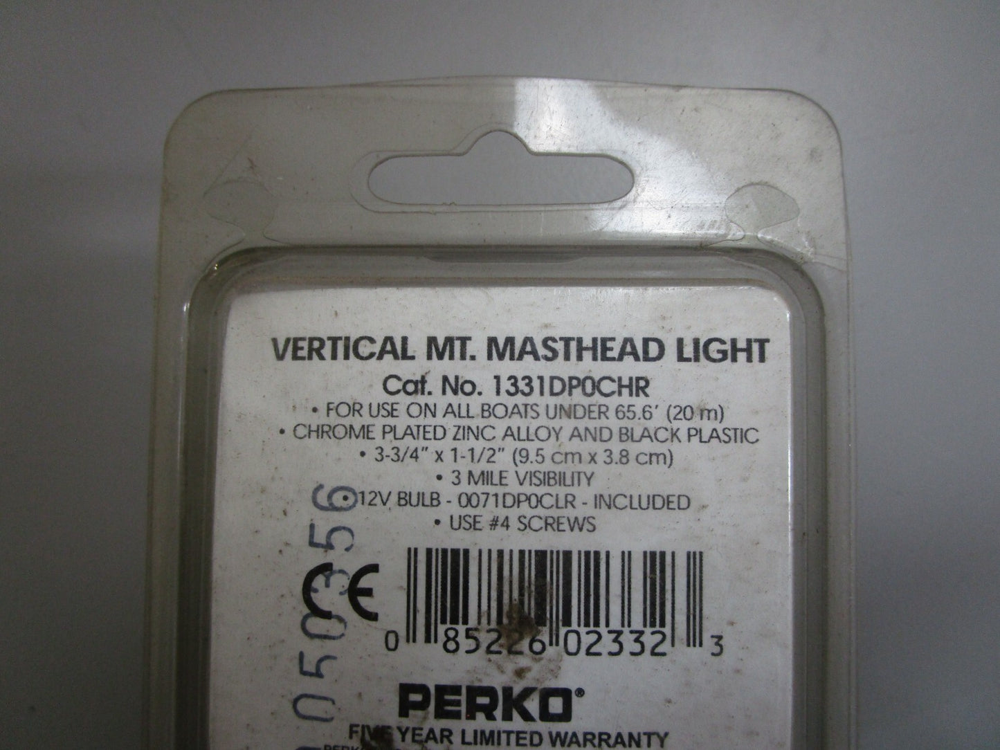 *NEW* 0820 Perko Vertical Mount Masthead Light 1331DP0CHR