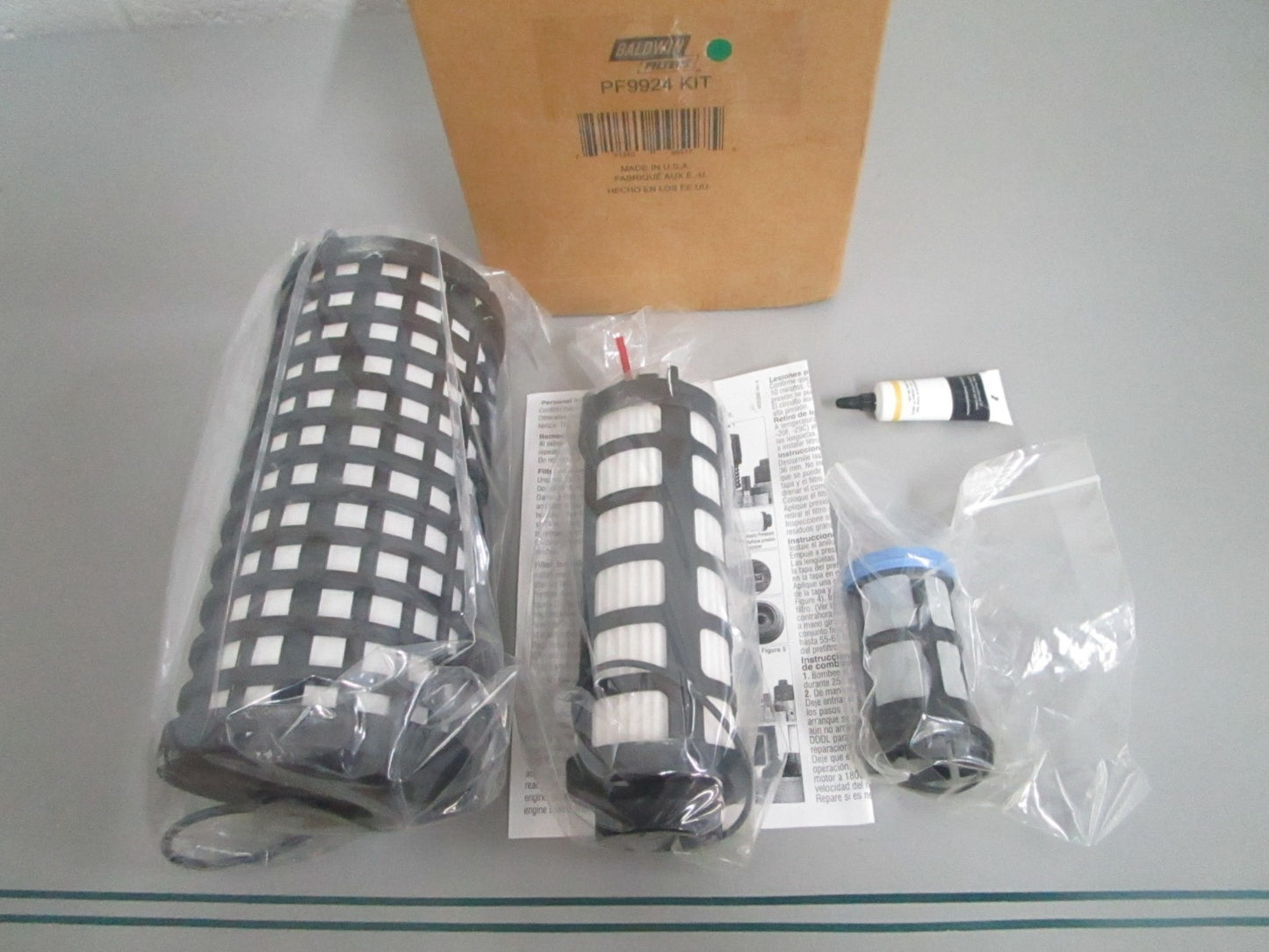 Baldwin NEW Fuel Filter Kit PF9924 Detroit Diesel DD13 DD15 DD16 Trucks NOS 0820