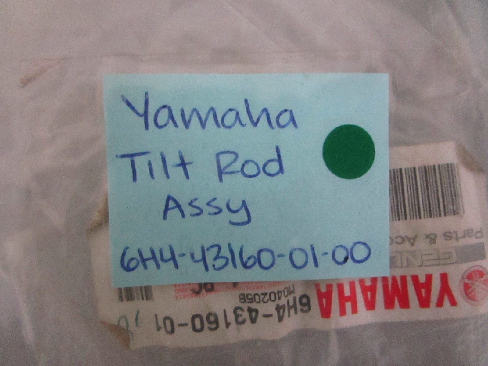 NEW OEM 6H4-43160-01-00 Yamaha Tilt Rod Assy 0820