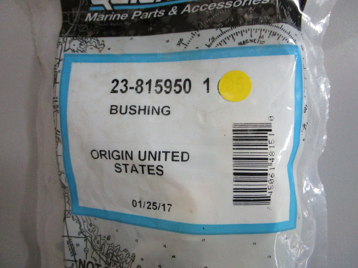 *NEW OEM* (LOT OF 5) 0820 Mercury Quicksilver Bushing 23-815950 1