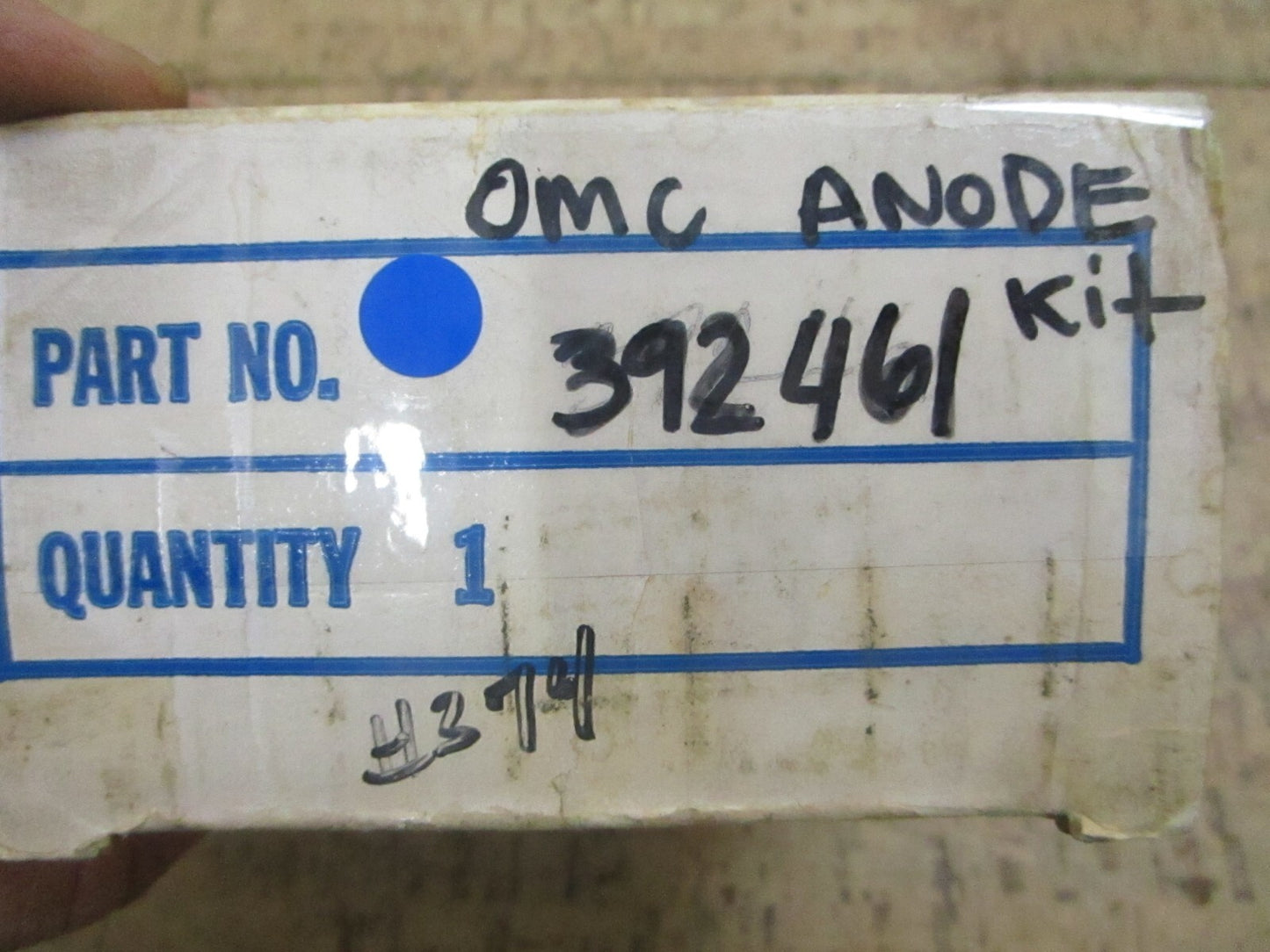 *NEW OEM* 0780 OMC Johnson Evinrude Anode Kit 392461 0392461