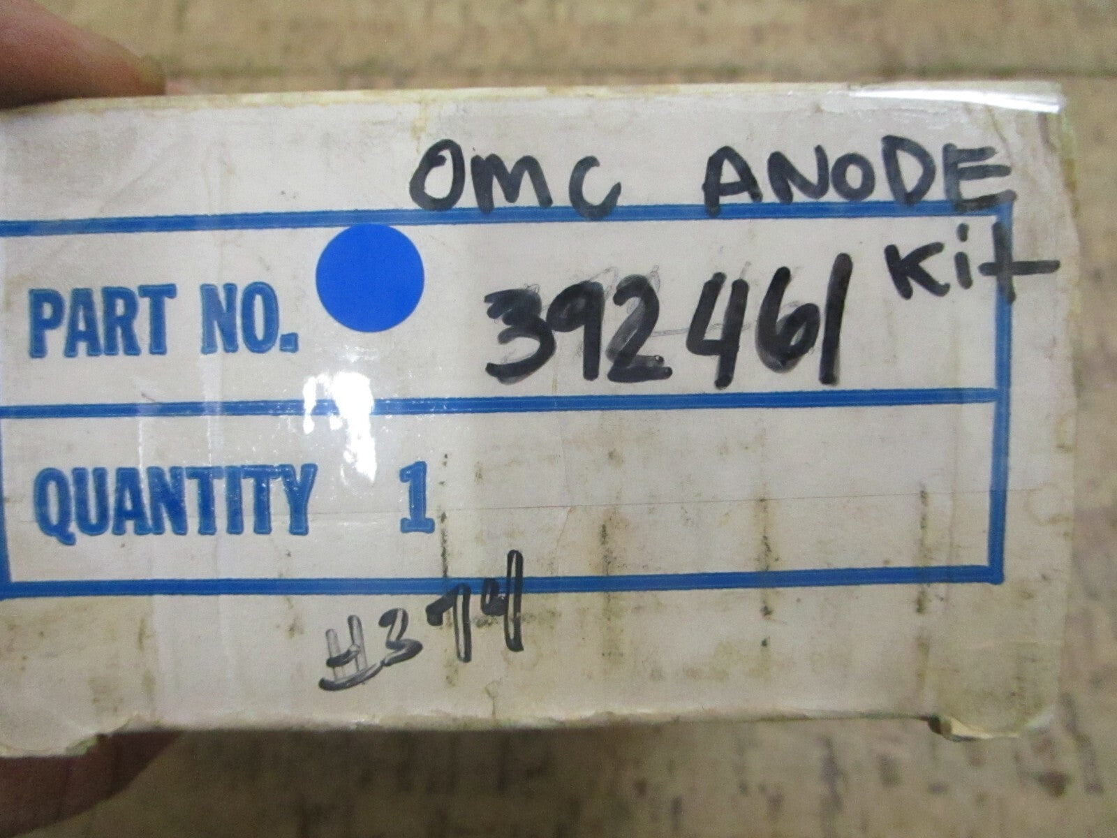 *NEW OEM* 0780 OMC Johnson Evinrude Anode Kit 392461 0392461