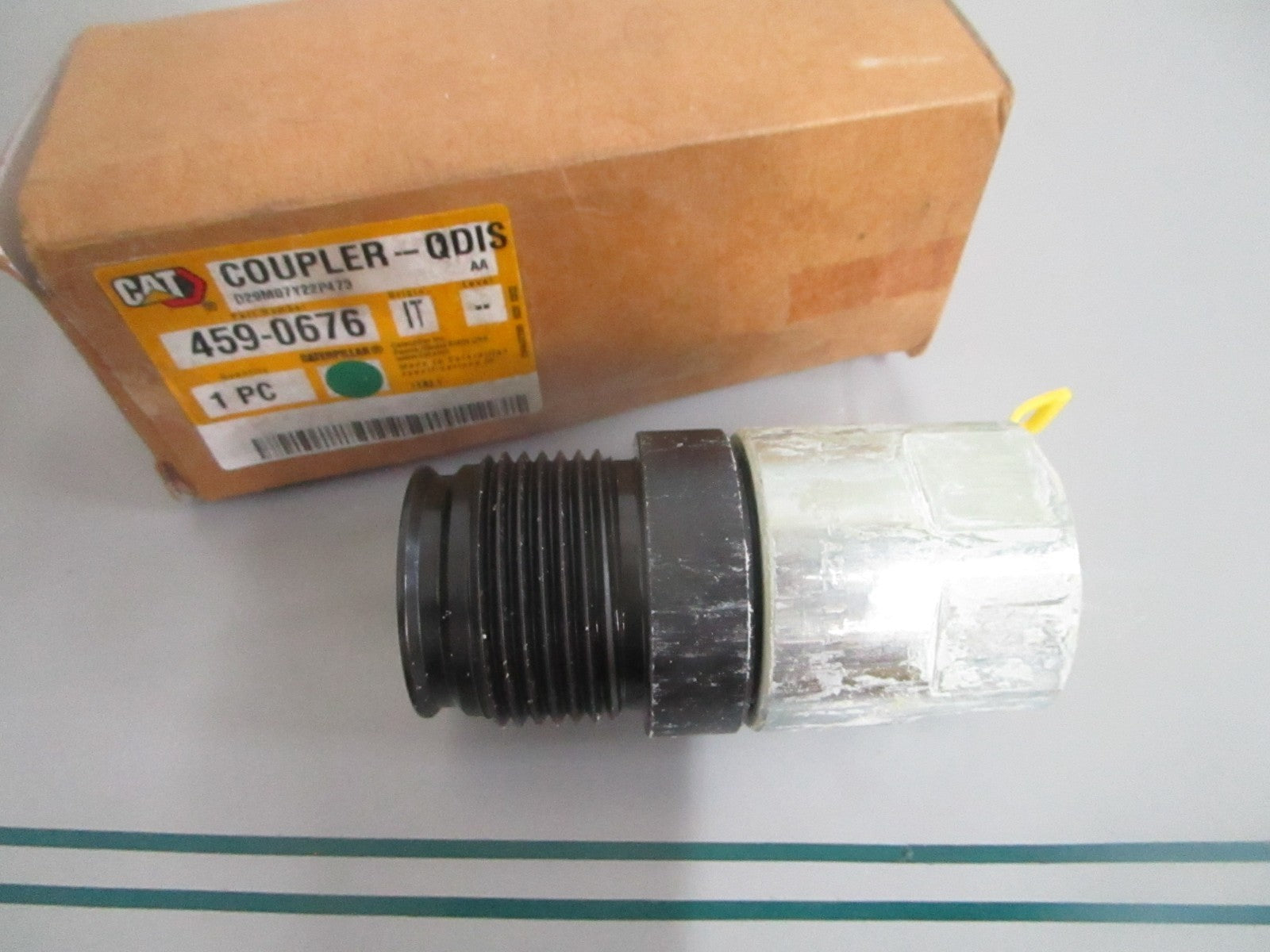 Caterpillar 459-0676 QDIS Quick Disconnect Coupler Seal Italy NEW OEM 0820