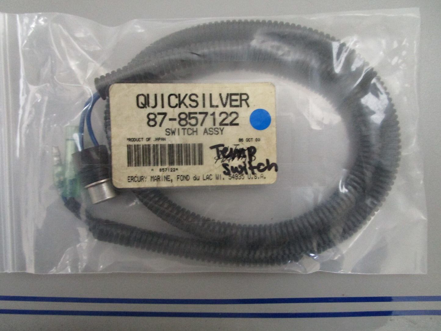 *NEW OEM* 0810 Mercury Quicksilver Temperature Switch 87-857122