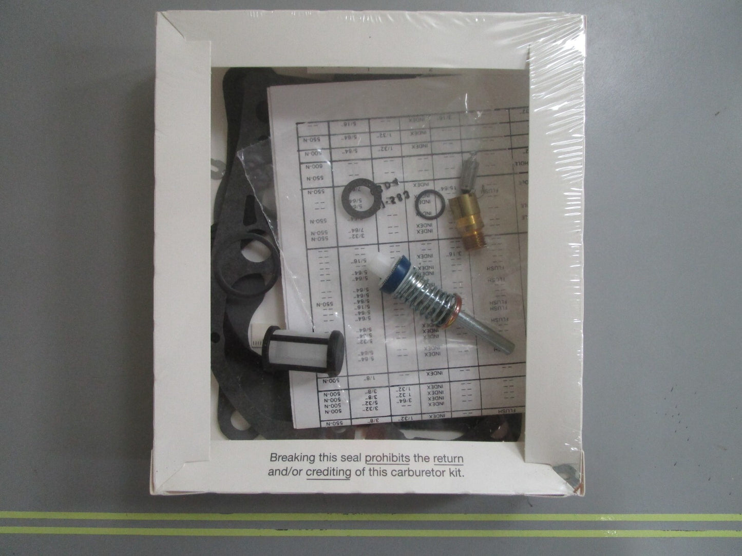 *NEW OEM* 0810 OMC Johnson Evinrude Carburetor Kit 983864 0983864