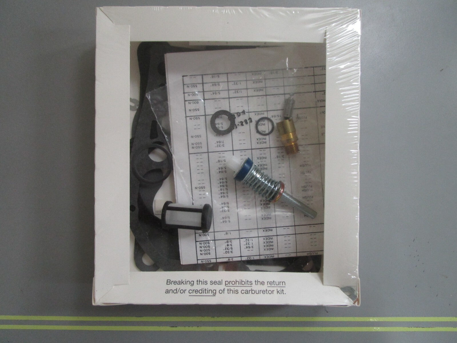 *NEW OEM* 0810 OMC Johnson Evinrude Carburetor Kit 983864 0983864