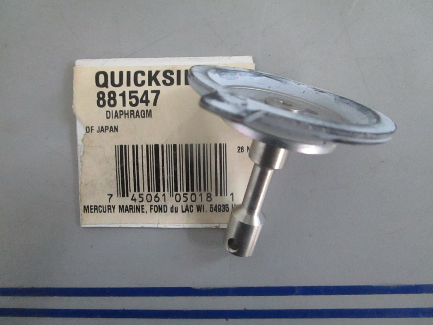 *NEW OEM* 0820 Mercury Quicksilver Diaphragm 881547