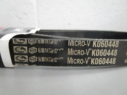 NEW K060448 Gates Century Series Micro-V Serpentine Belt 0820