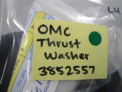 NEW OEM (LOT OF 4) 3852557 OMC Johnson Evinrude Thrust Washer 0810