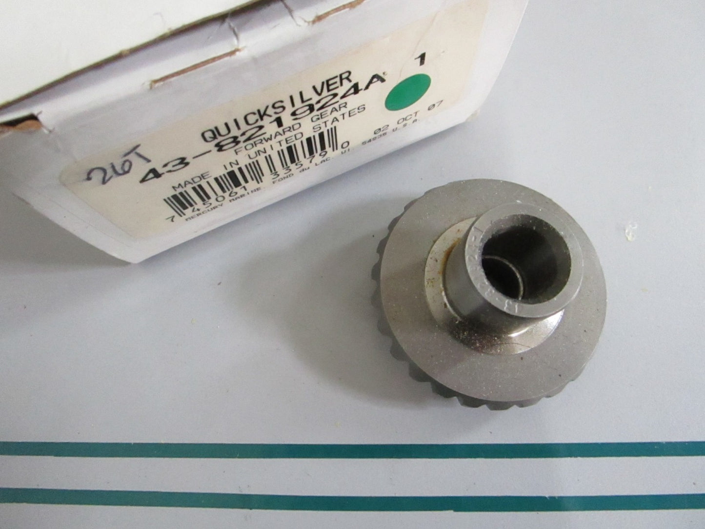 NEW OEM 43-821924A1 Mercury Quicksilver 26T Forward Gear 0820