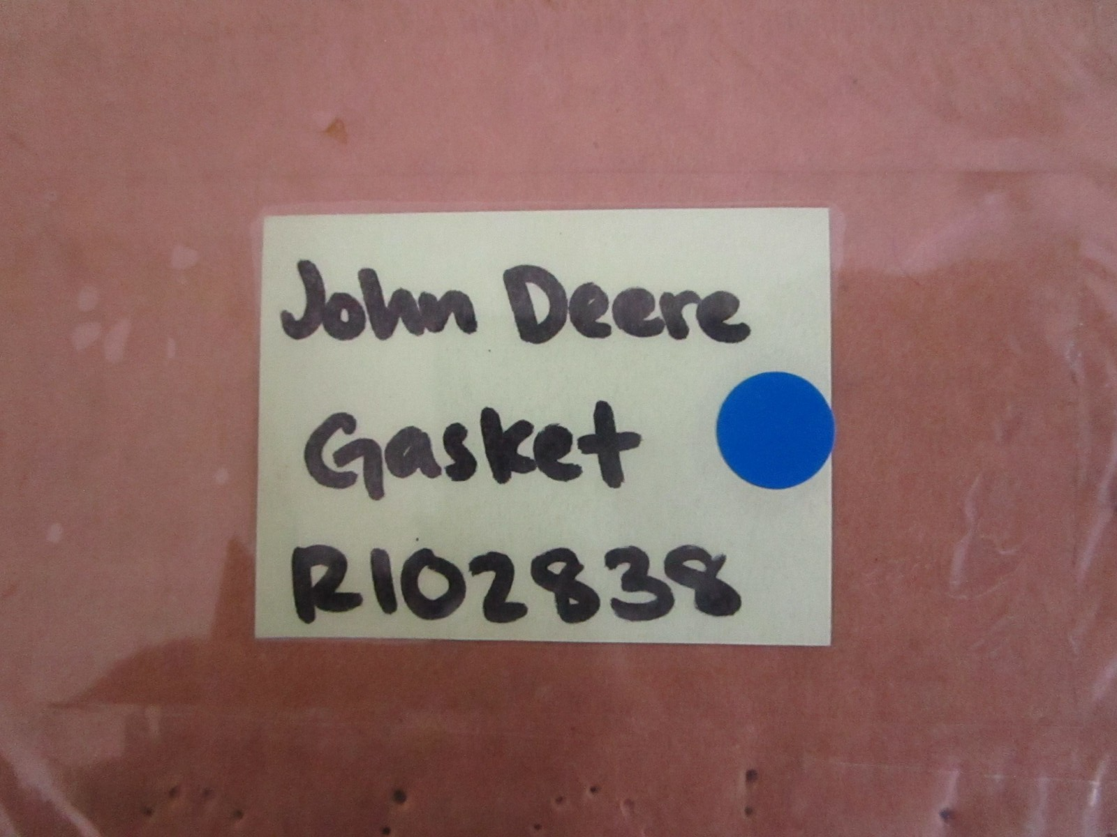 *NEW* 0770 John Deere Gasket R102838