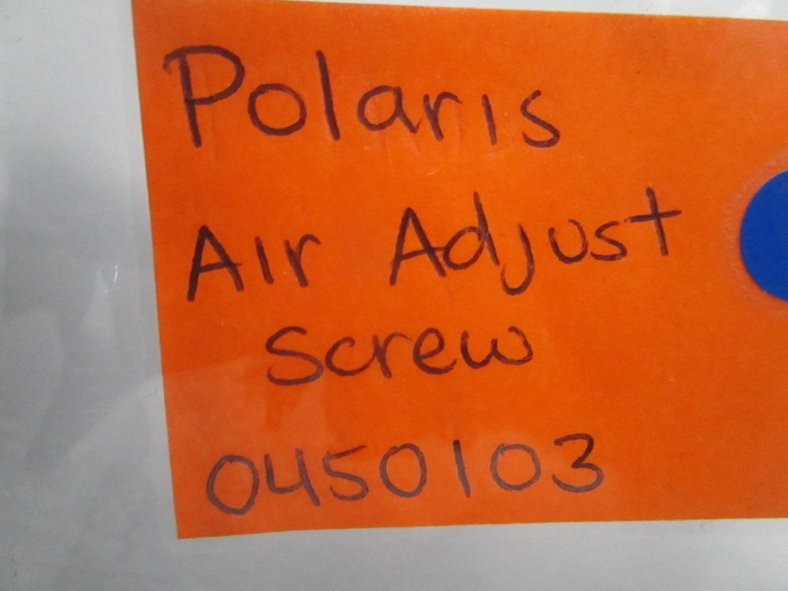 *NEW OEM* 0810 Polaris Air Adjust Screw Set 0450103