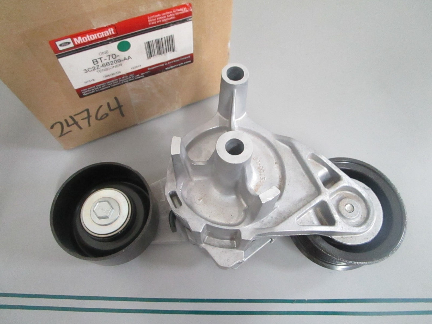 Motorcraft BT-70 3C2Z-6B209-AA Belt Tensioner 6.0 PowerStroke NEW OEM 0820