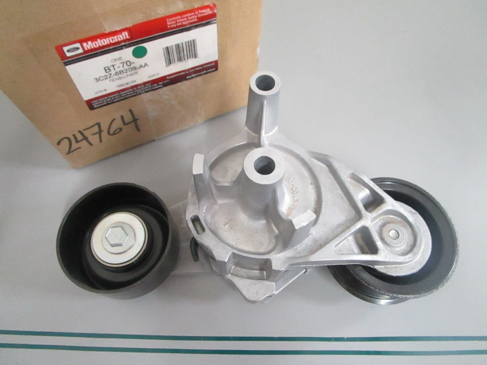 Motorcraft BT-70 3C2Z-6B209-AA Belt Tensioner 6.0 PowerStroke NEW OEM 0820