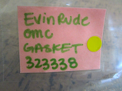 *NEW OEM* 0750 OMC Johnson Evinrude GASKET 323338 0323338