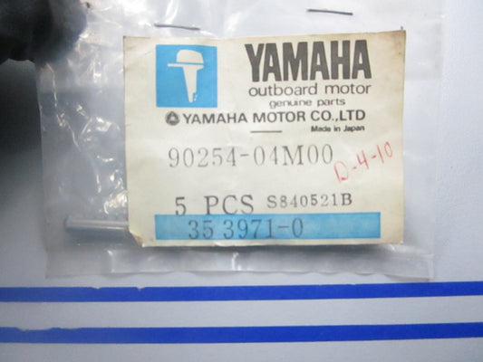 *NEW OEM* (LOT OF 5) 0810 Yamaha Spring Pin 90254-04M00
