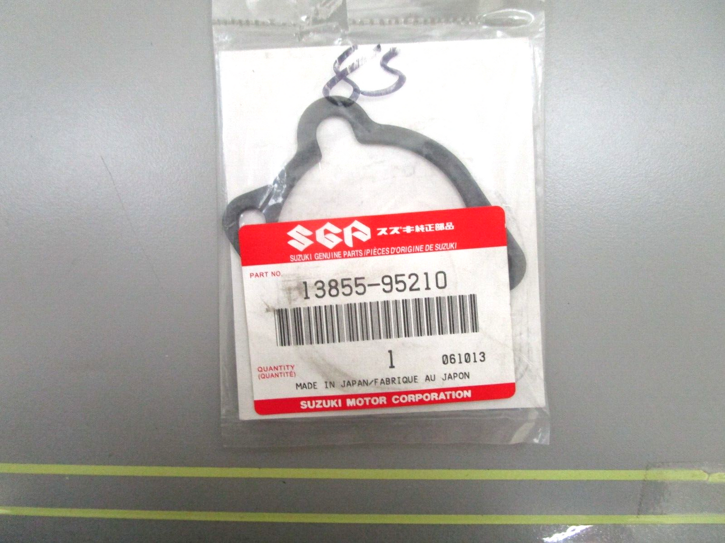 *NEW OEM* 0750 Suzuki SILENCER GASKET 13855-95210