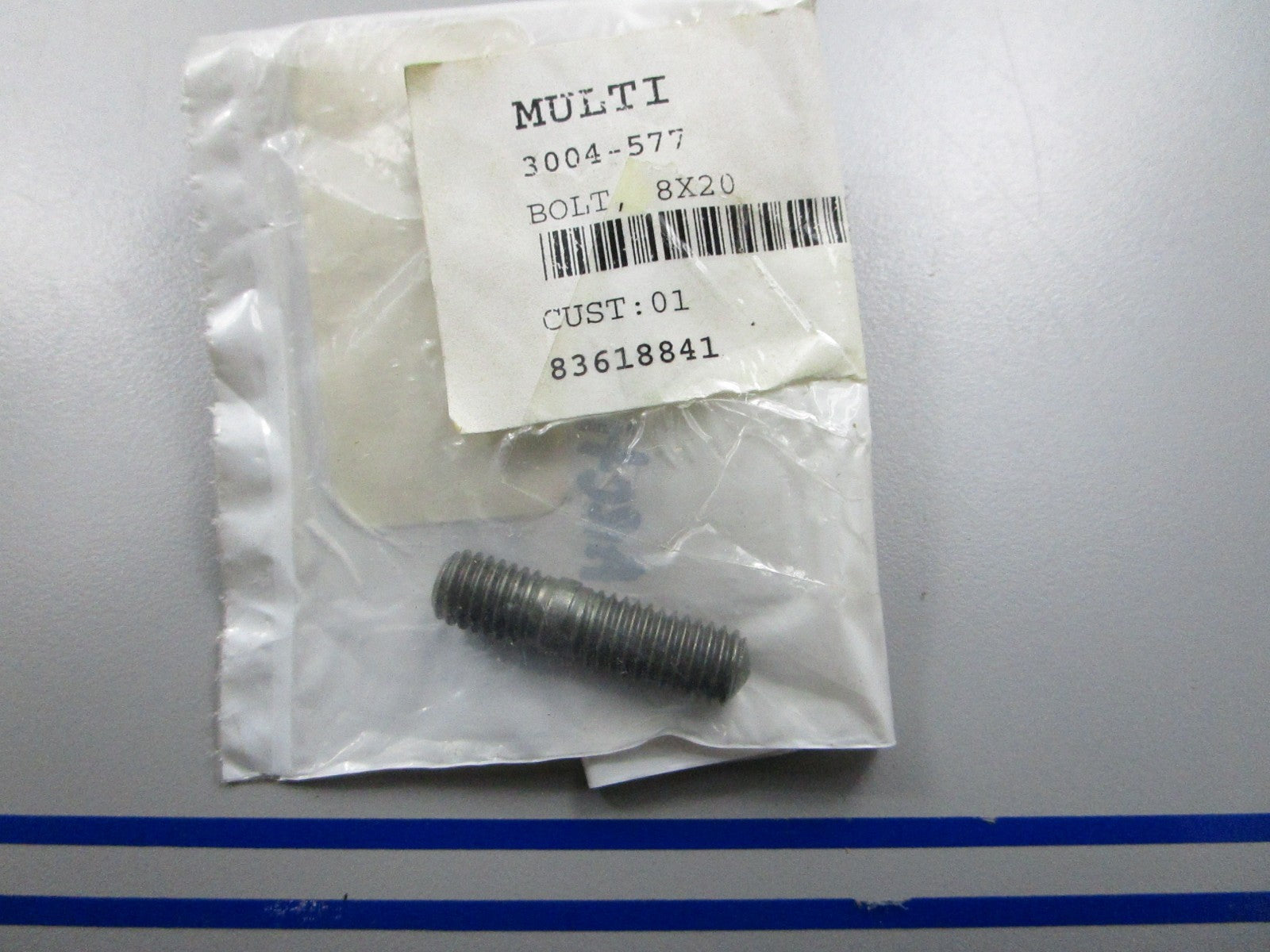 *NEW OEM* 0810 Arctic Cat 8 x 20 Bolt 3004-577