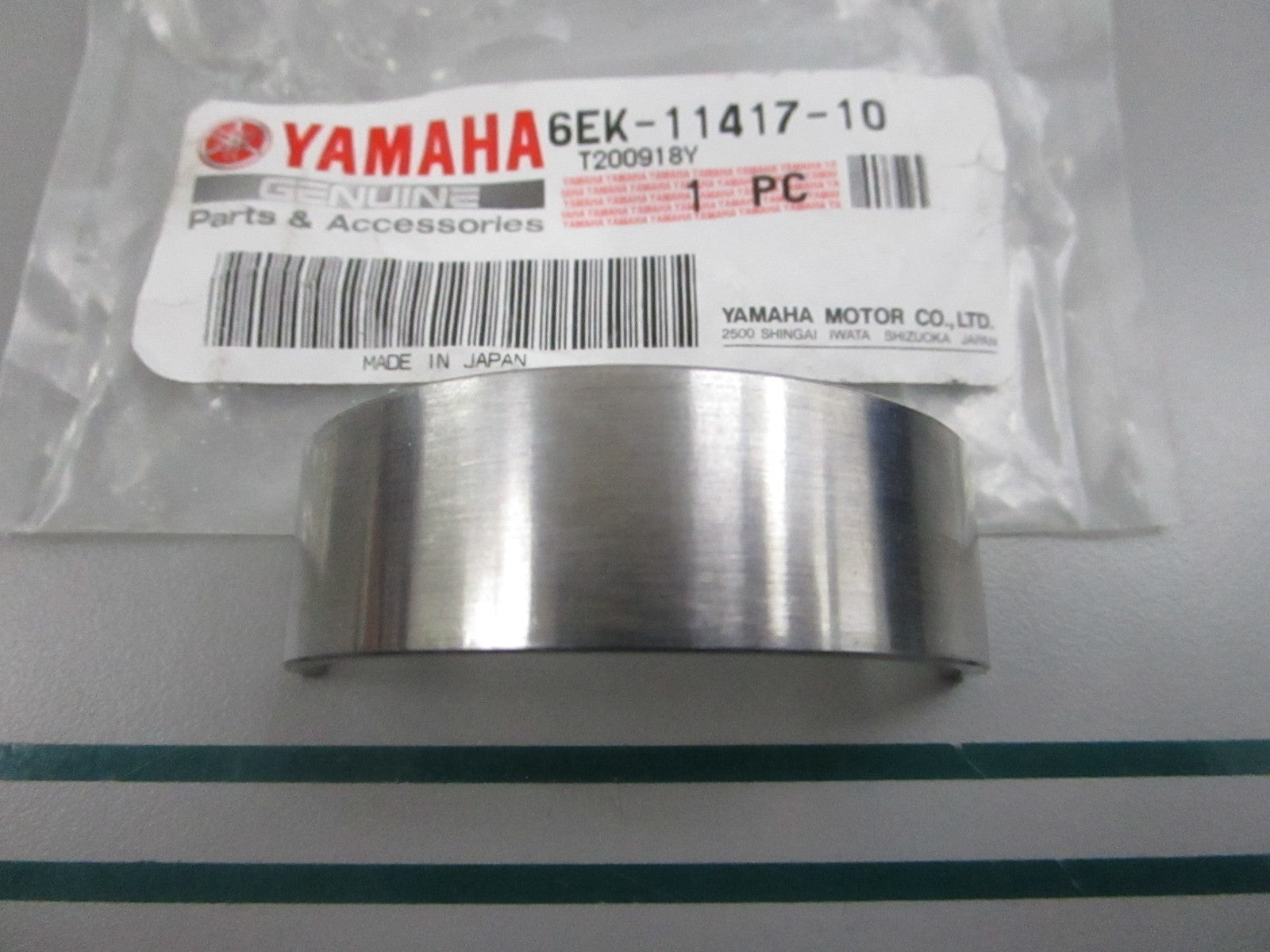 NEW OEM 6EK-11417-10-00 Yamaha Crankshaft 2 Plane Bearing 0810