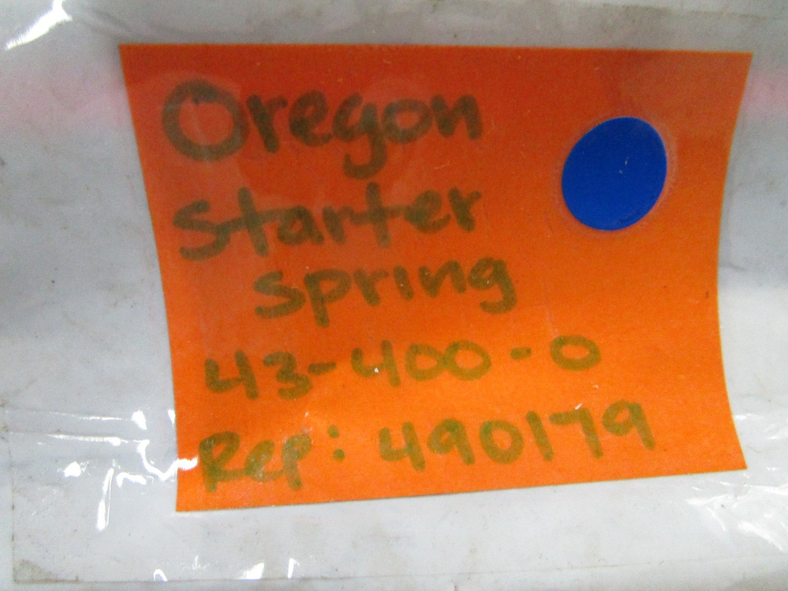 *NEW* 0810 Oregon Starter Spring 43-400-0 Replaces: 490174