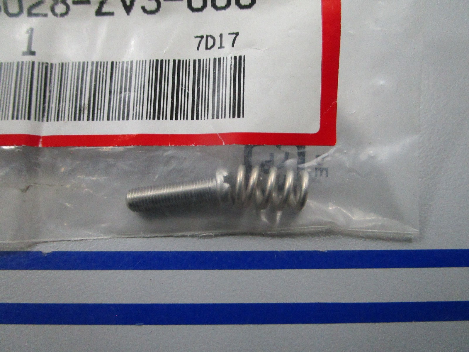 *NEW OEM* 0810 Honda Screw & Spring Set 16028-ZV3-000