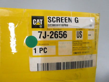 CAT NEW OEM Hydraulic Oil Filter Screen 7J-2656 950G 988 992 777 994 NOS 0810