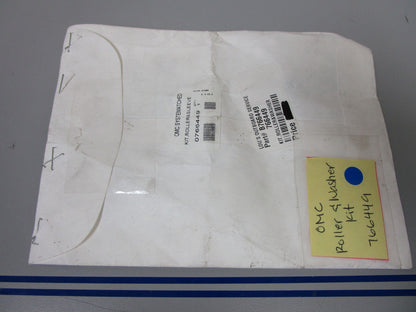 *NEW OEM* 0810 OMC Johnson Evinrude Roller & Washer Kit 766449 0766449