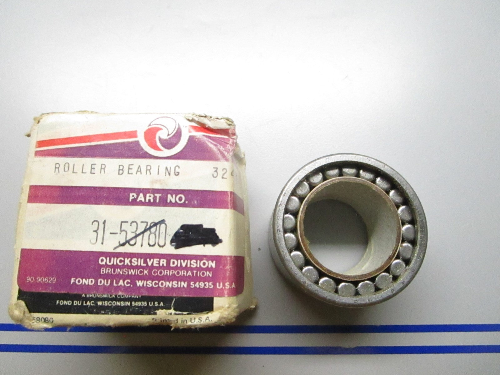 *NEW OEM* 0810 Mercury Quicksilver Roller Bearing 31-53780