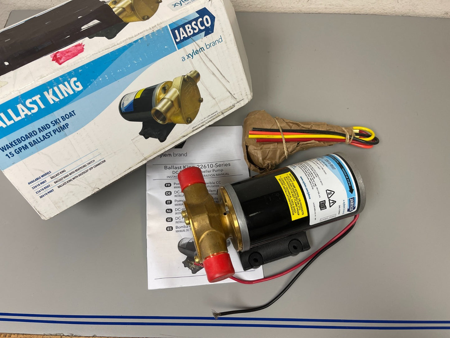 *NEW OEM* 0720 Jabsco Ballast King & Reverse Switch Assembly 22610-9507