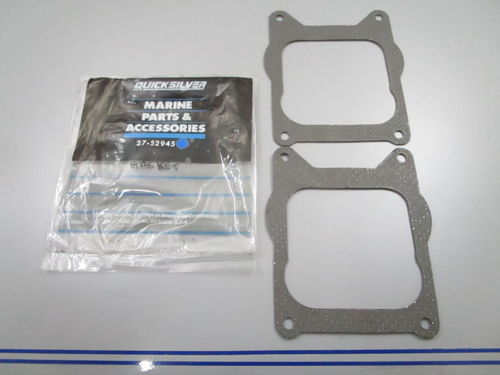 *NEW OEM* (LOT OF 2) 0810 Mercury Quicksilver Gasket 27-52945