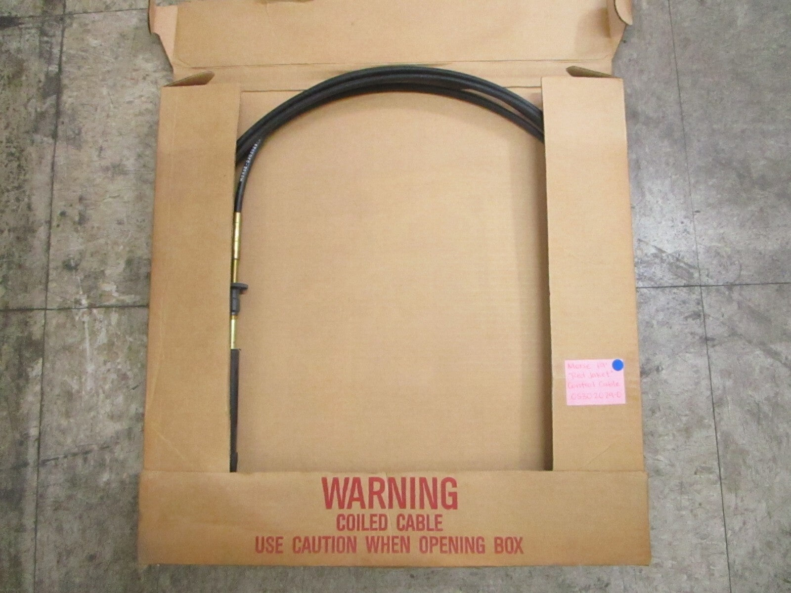 *NEW* 0820 Morse 19' "Red Jaket" Control Cable 0S302029-0