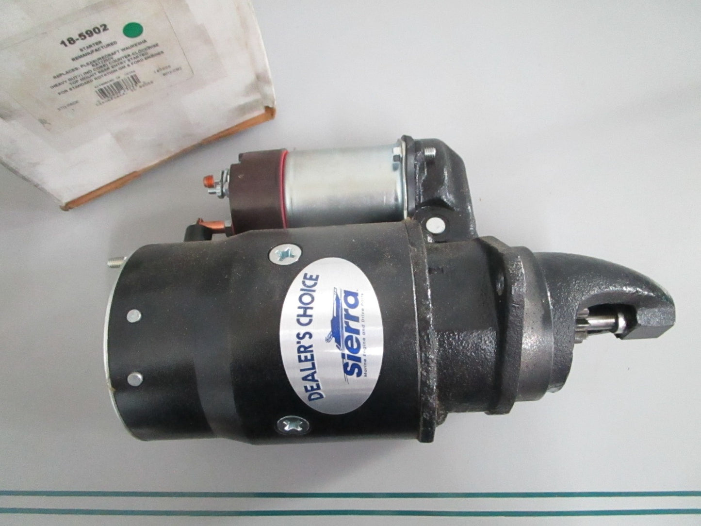 NEW 18-5902 Sierra Reman Starter Replaces: RA122009 Pleasurecraft 0820