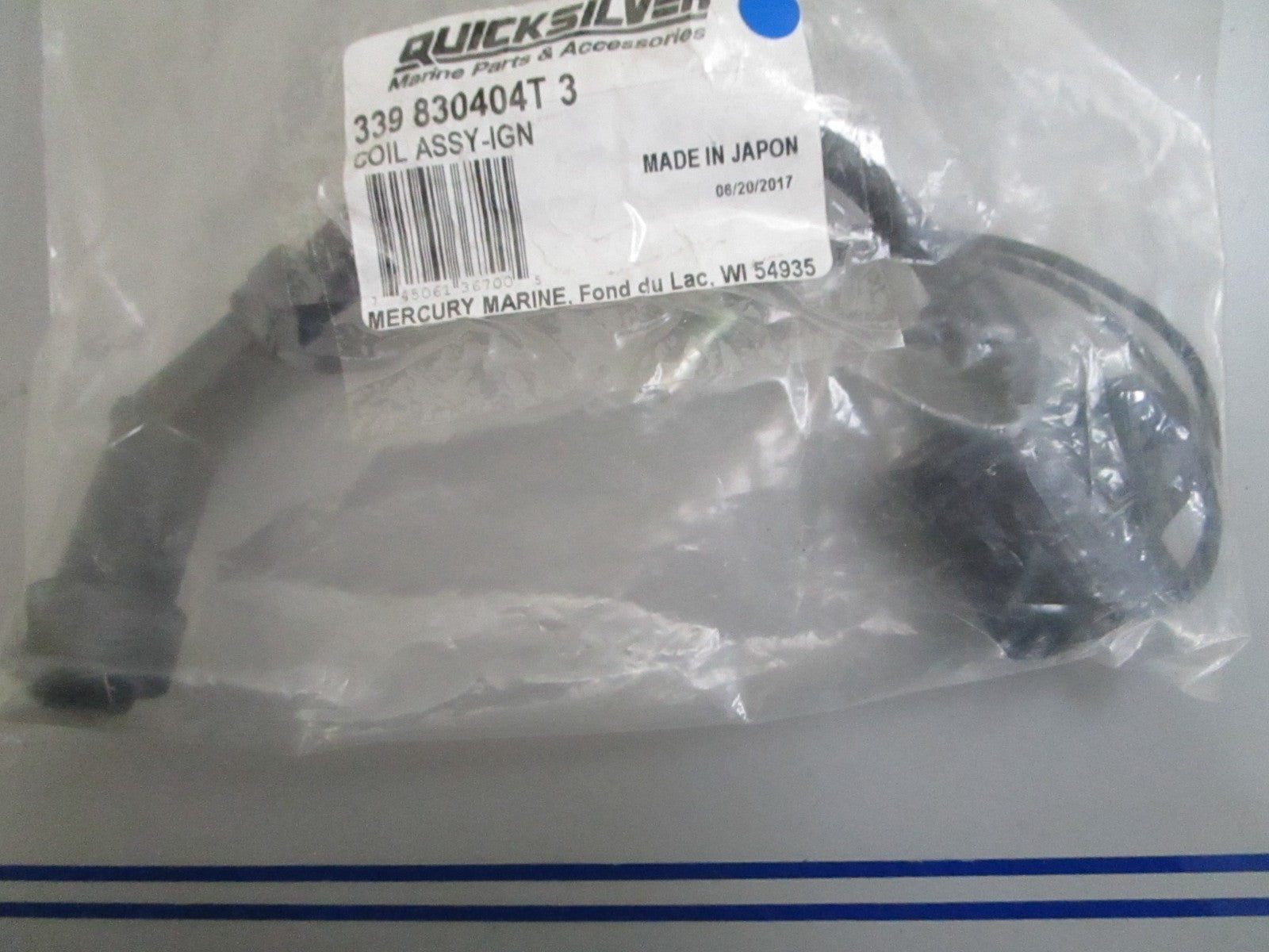 *NEW OEM* 0820 Mercury Quicksilver Ignition Coil Assy 339-830404T3
