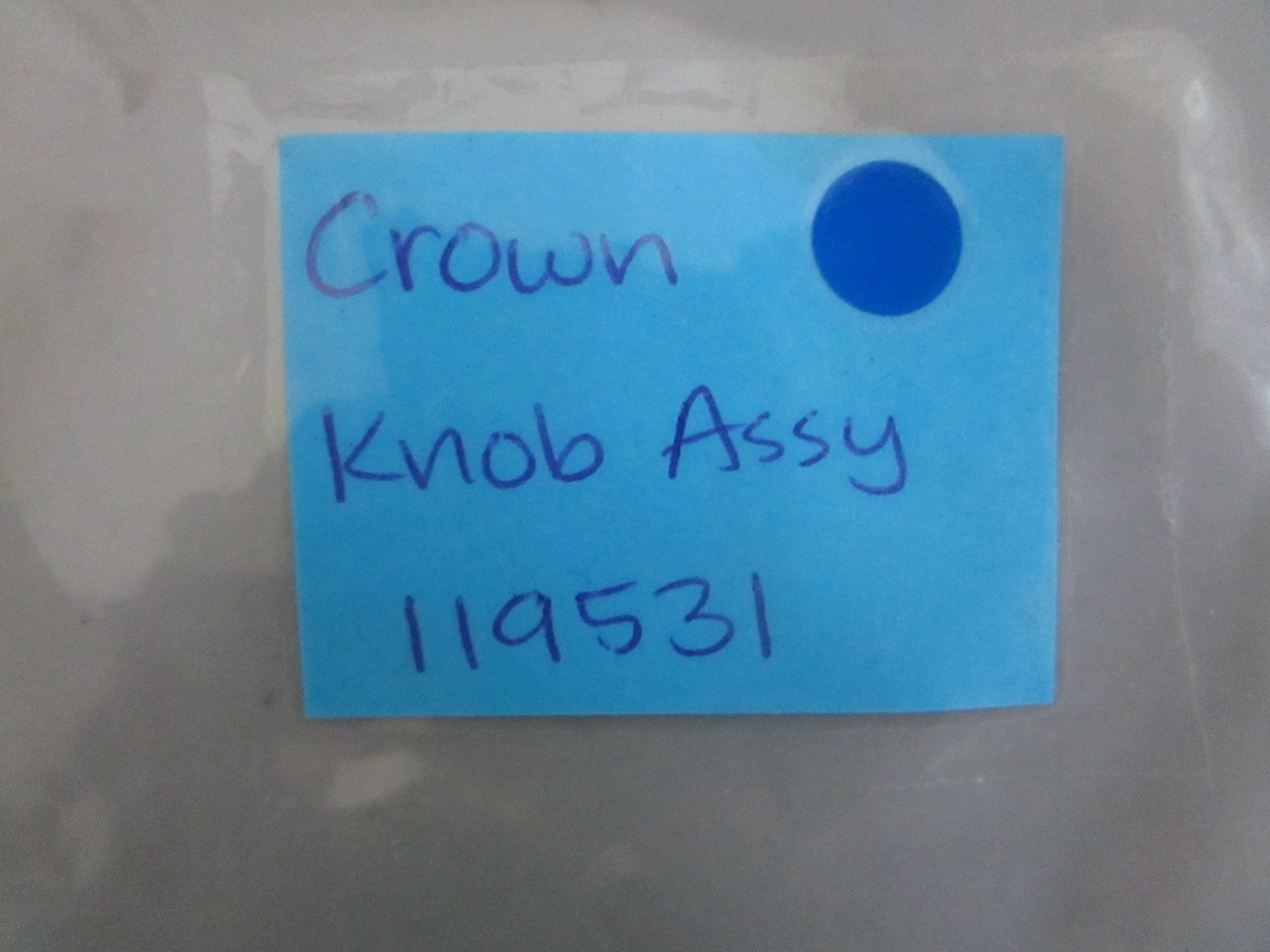 NEW OEM 119531 Crown Knob Assy 0820