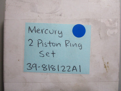 *NEW OEM* 0810 Mercury Quicksilver 2 Piston Ring Set 39-818122A1