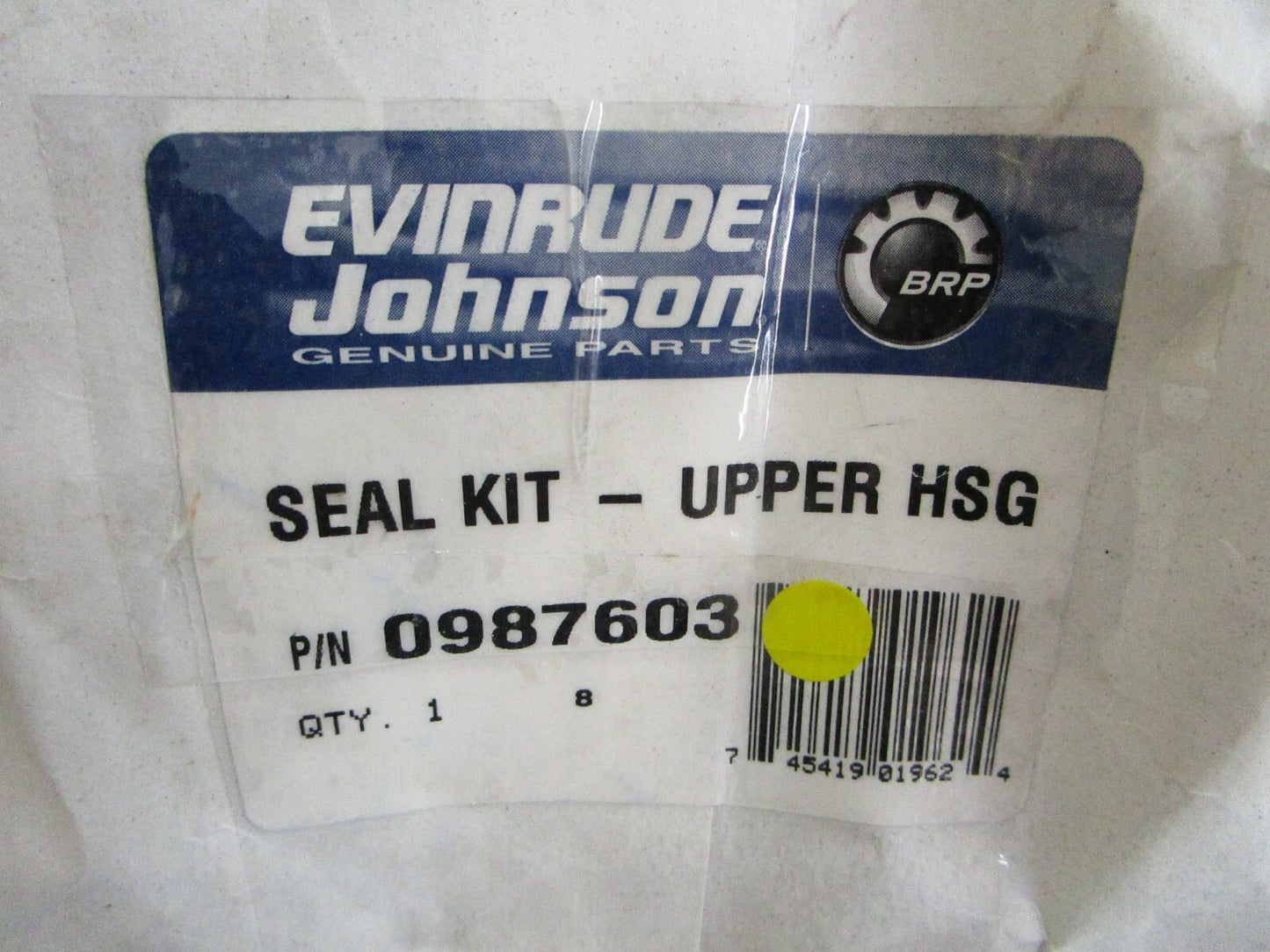 *NEW OEM* 0820 OMC Johnson Evinrude Upper Housing Seal Kit 987603 0987603