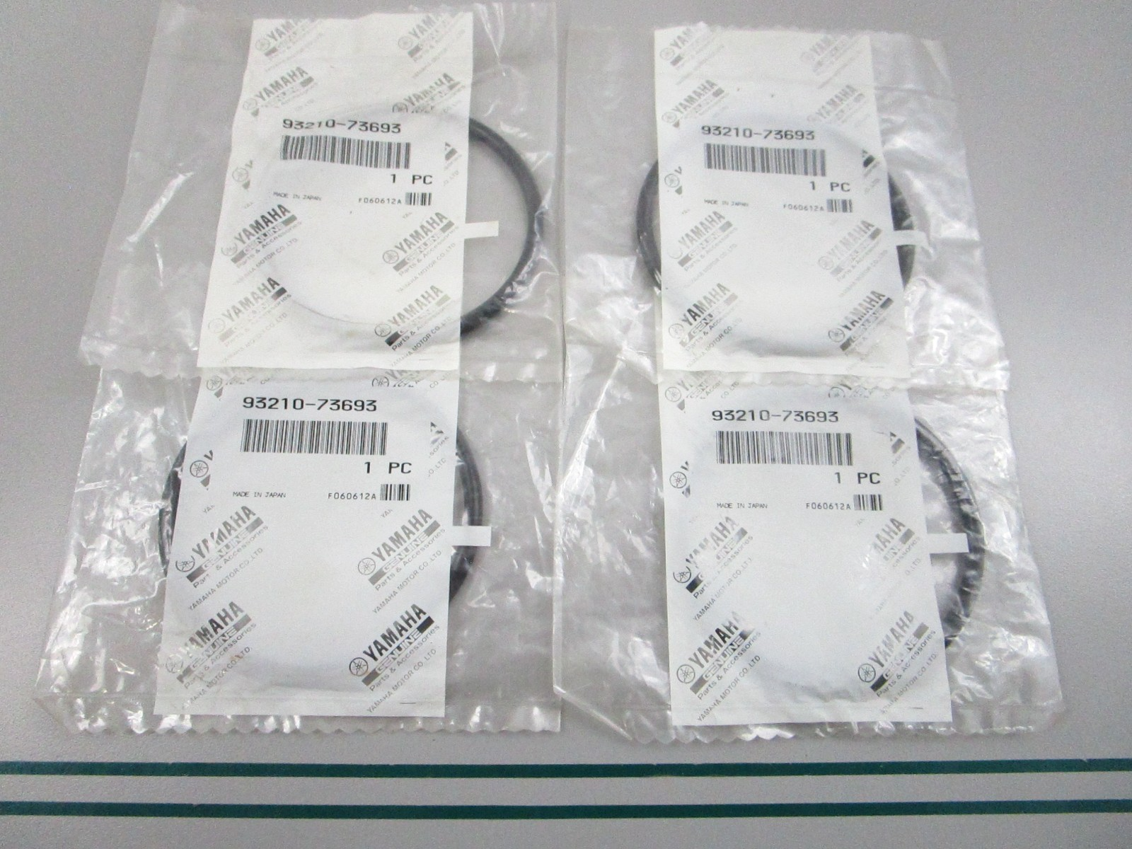 NEW OEM (LOT OF 4) 93210-73693-00 Yamaha O-Ring 0810