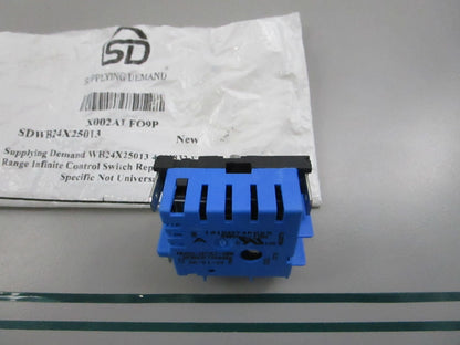 Supplying Demand NEW Range Infinite Control Switch SDWB24X25013 For: GE NOS 0810