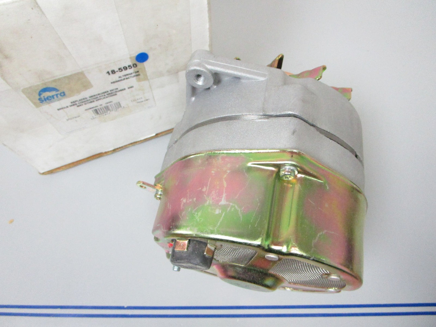 NEW 18-5950 Replaces: Mercruiser 69729 Sierra Remanufactured Alternator 0720