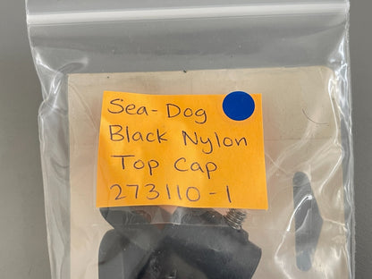 *NEW* (LOT OF 4) 0810 Sea-Dog Black Nylon Top Cap 273110-1