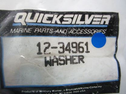 *NEW OEM* (LOT OF 4) 0810 Mercury Quicksilver Washer 12-34961