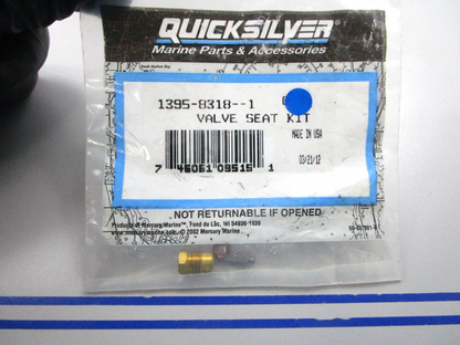 NEW OEM 1395-8318-1 Mercury Quicksilver Valve Seat Kit 0810